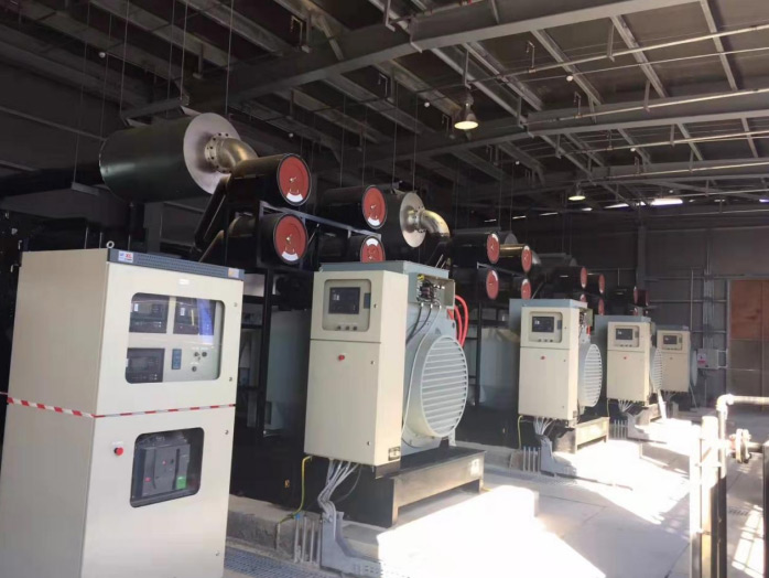 扬州福康斯为格鲁吉亚电站供应中压柴油发电机组